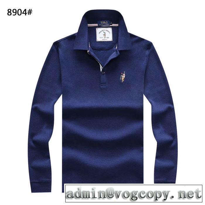 2019秋、イチオシ上品 3色可選 Polo Ralph Lauren ポロ ラルフローレン 長袖/Tシャツ