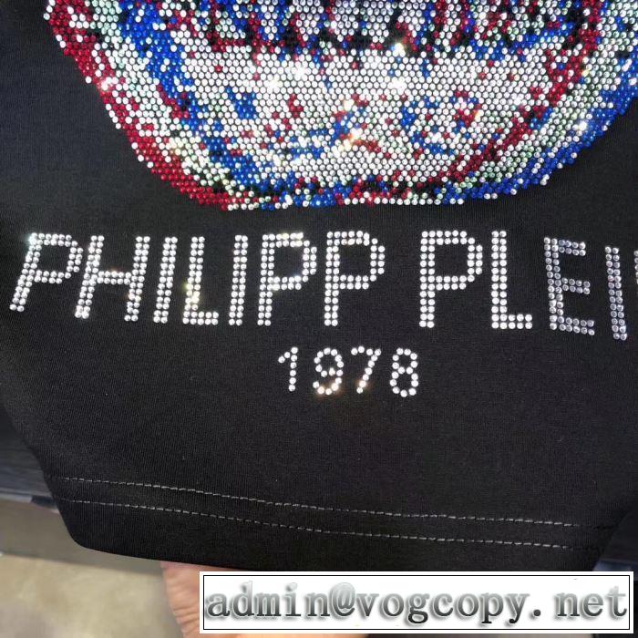2019新発売大歓迎秋冬新名品 PHILIPP PLEIN フィリッププレイン 長袖/Tシャツ 防寒性も抜群