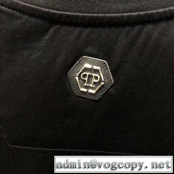 2019新発売大歓迎秋冬新名品 PHILIPP PLEIN フィリッププレイン 長袖/Tシャツ 防寒性も抜群