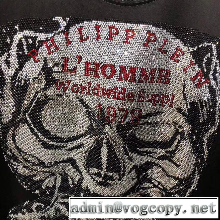 フィリッププレイン 長袖/Tシャツ この冬注目するべき新鋭ブランド  PHILIPP PLEIN 店舗で人気満点2019秋冬新作