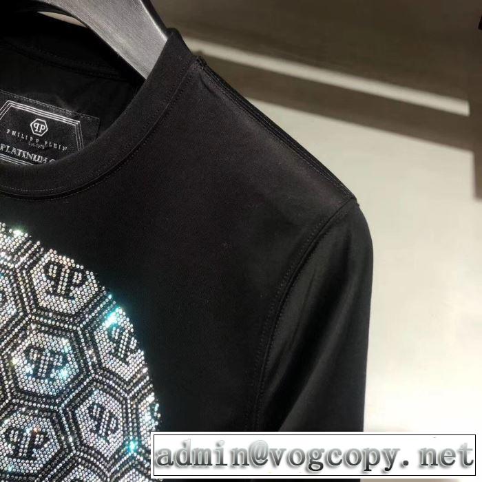 限定セールを開催中  PHILIPP PLEIN 世界的に希少な2019秋冬新作 フィリッププレイン 長袖/Tシャツ