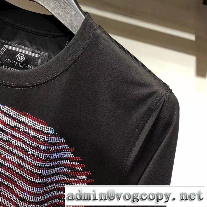 2019秋断然ブランド推し フィリッププレイン最高峰の秋冬激安新作 PHILIPP PLEIN  長袖/Tシャツ