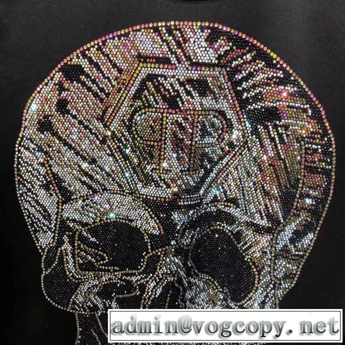 もちろん相性抜群 長袖/Tシャツ 2019新発売大歓迎秋冬新名品 PHILIPP PLEIN フィリッププレイン