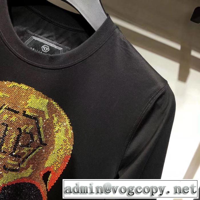 冬の人気ブランドとなった  PHILIPP PLEIN フィリッププレイン 2019秋冬最安価格新品 長袖/Tシャツ