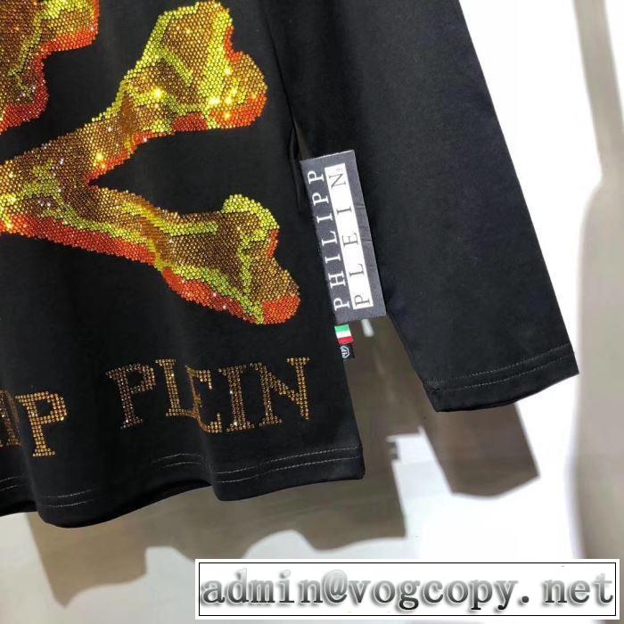 冬の人気ブランドとなった  PHILIPP PLEIN フィリッププレイン 2019秋冬最安価格新品 長袖/Tシャツ