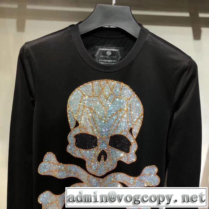 PHILIPP PLEIN フィリッププレイン冬を彩る2019SS新作 長袖/Tシャツ 秋らしい雰囲気溢れる新作