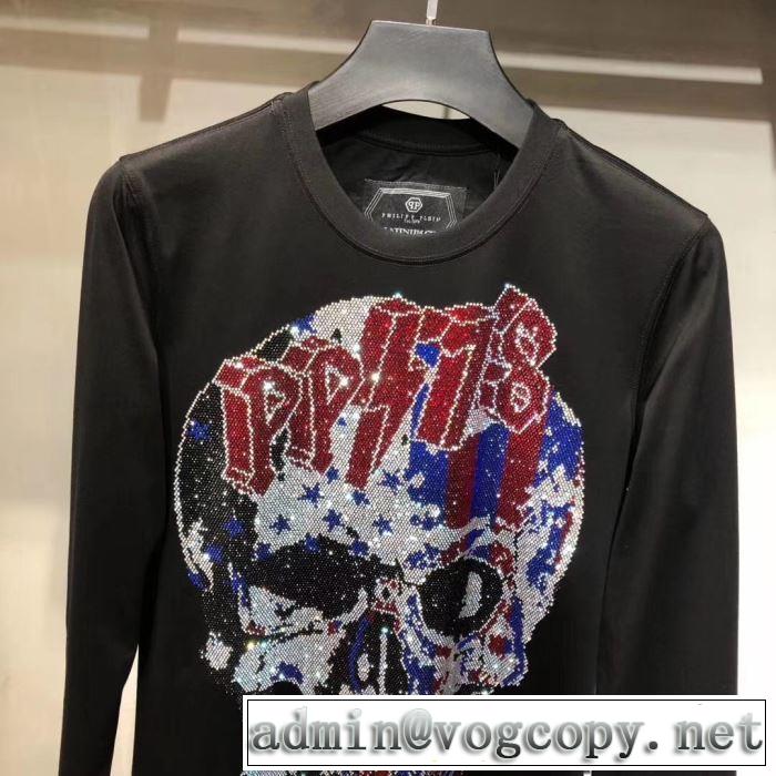 長袖/Tシャツ完売必至の人気モデルをご紹介 PHILIPP PLEIN 2019秋冬最安価格新品 フィリッププレイン