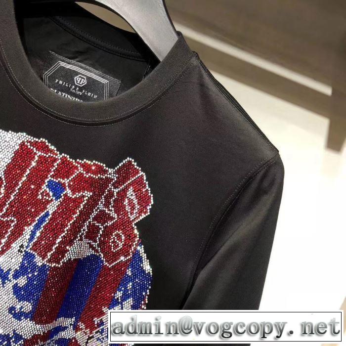 長袖/Tシャツ完売必至の人気モデルをご紹介 PHILIPP PLEIN 2019秋冬最安価格新品 フィリッププレイン