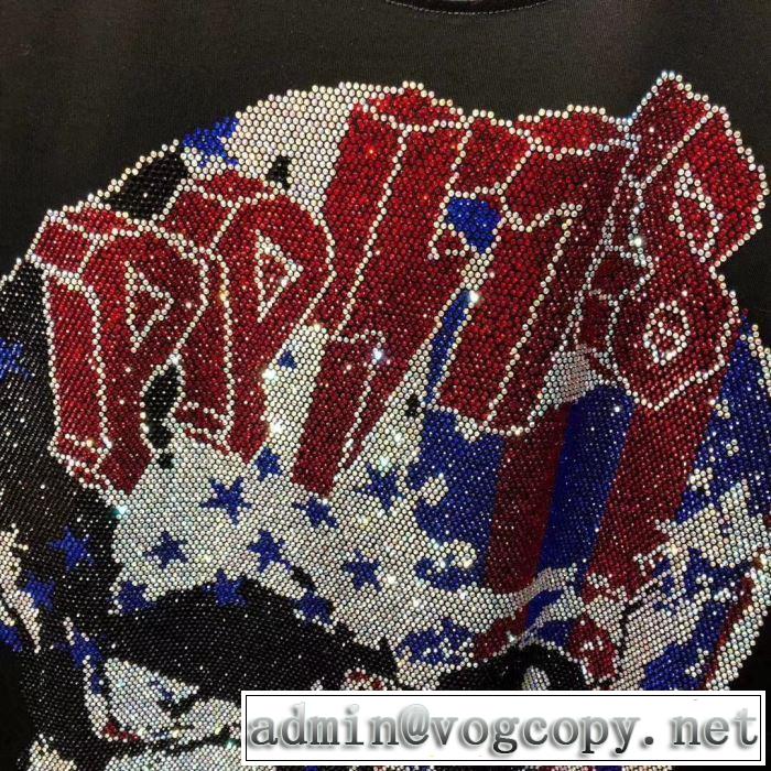 長袖/Tシャツ完売必至の人気モデルをご紹介 PHILIPP PLEIN 2019秋冬最安価格新品 フィリッププレイン