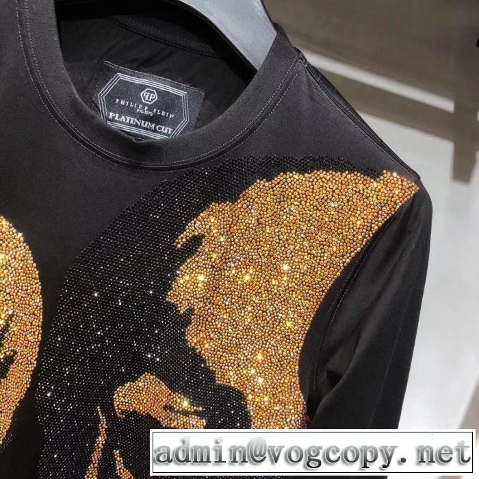 例年完売が相次ぐ秋冬新品 PHILIPP PLEIN フィリッププレイン 長袖/Tシャツ 2019新発売大歓迎秋冬新名品