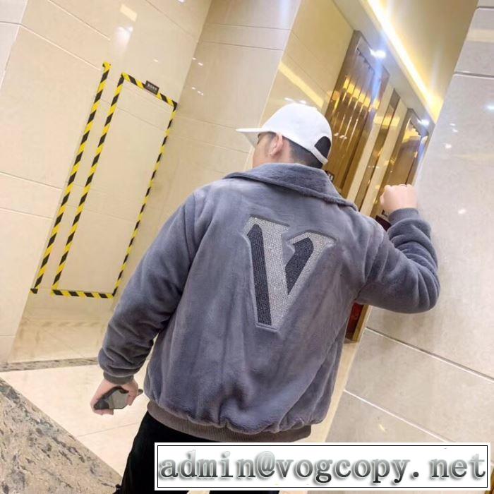 ルイ ヴィトン 2色可選 LOUIS VUITTON 2019?2020秋冬流行色紹介 ダウンジャケット