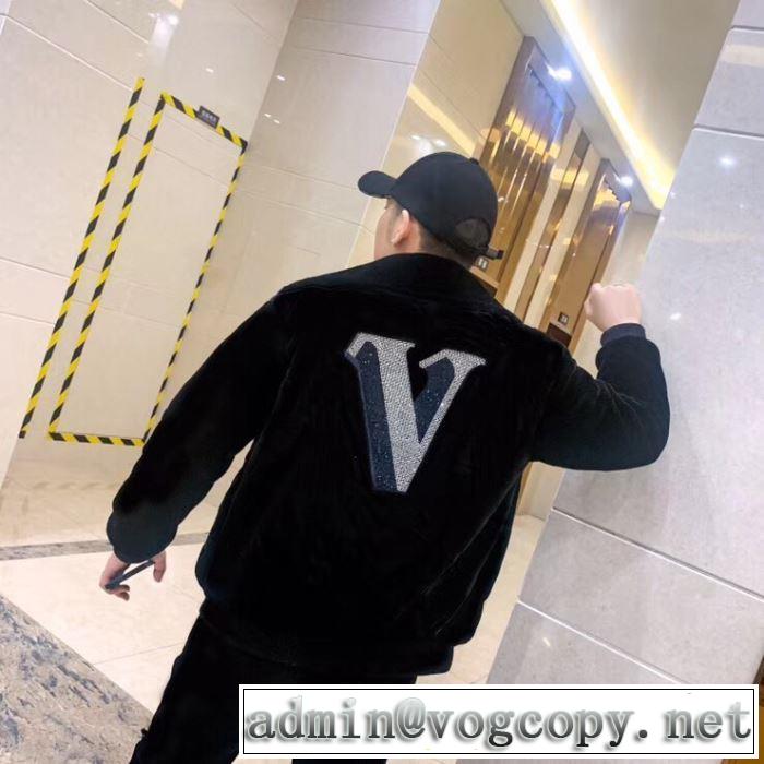 ルイ ヴィトン 2色可選 LOUIS VUITTON 2019?2020秋冬流行色紹介 ダウンジャケット