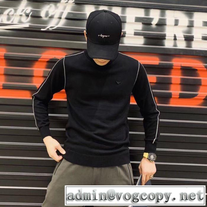アルマーニ2019秋断然ブランド推し  ARMANI ニットウェア 今年らしいおすすめ新品