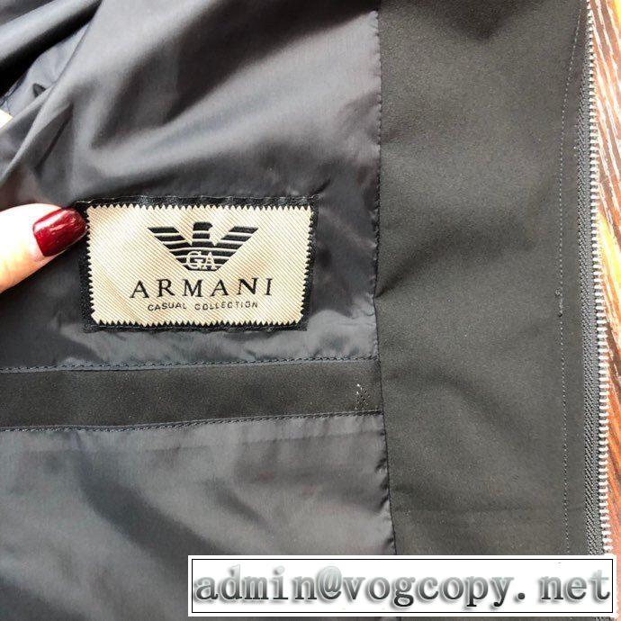 フード付きコート 2色可選 VIP価格SALE アルマーニ エレガントな雰囲気  ARMANI １点限り！VIPセール