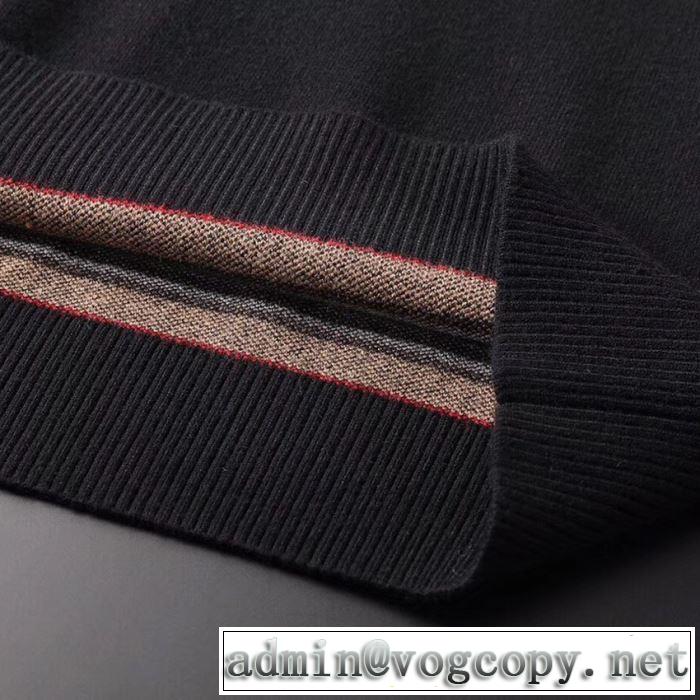 BURBERRY 季節の変わり目に活躍する バーバリー ニットパーカー 2019秋冬トレンドアイテム