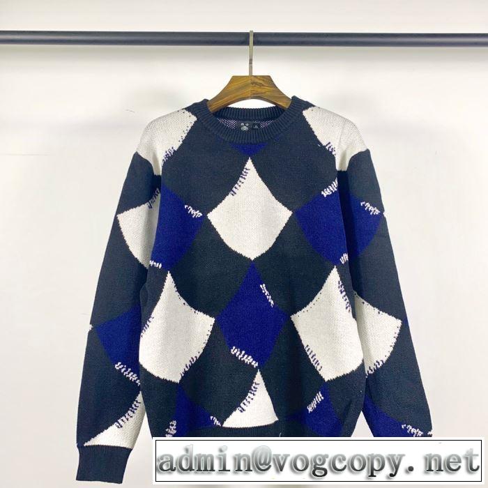 ニットパーカー バーバリー 2色可選  2019秋冬人気色おすすめ BURBERRY  保温性に優れるものに