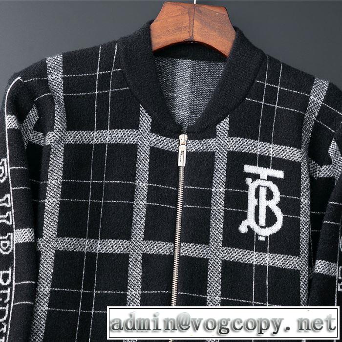 今年注目な新品セール BURBERRY バーバリー ニットパーカー 2019秋冬人気色おすすめ