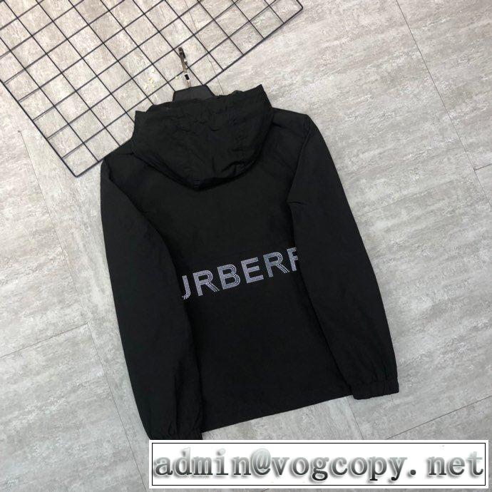 2色可選 バーバリー通勤通学どちらでも使え  BURBERRY 万能に使える フード付きコート2020年春夏コレクション
