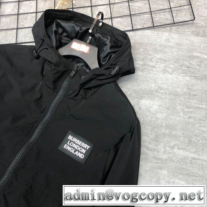 2色可選 バーバリー通勤通学どちらでも使え  BURBERRY 万能に使える フード付きコート2020年春夏コレクション