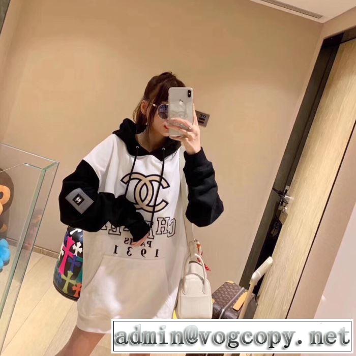 2019秋のファッショントレンドはこれ CH CH パーカー 大人気秋冬新作の発売を先取り