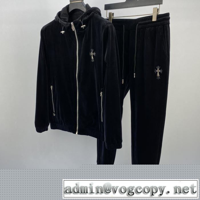 クロムハーツ CHROME HEARTS 今なお素敵なアイテムだ 上下セット 20SS☆送料込