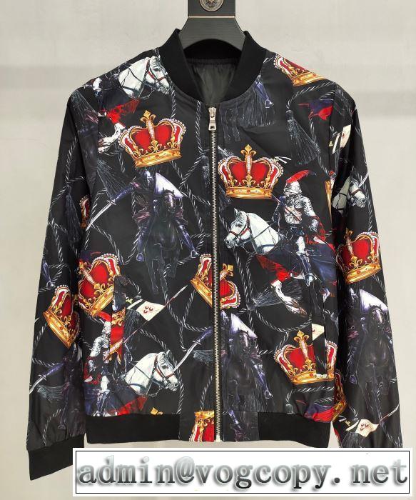 2色可選 Dolce&Gabbana ドルチェ＆ガッバーナ ブルゾン秋冬シーズン発売始動 2019秋冬トレンド押さえておきたい