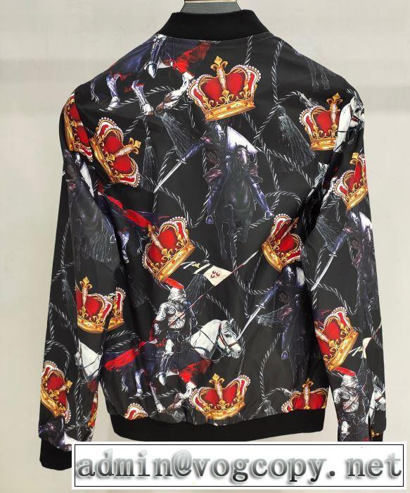 2色可選 Dolce&Gabbana ドルチェ＆ガッバーナ ブルゾン秋冬シーズン発売始動 2019秋冬トレンド押さえておきたい