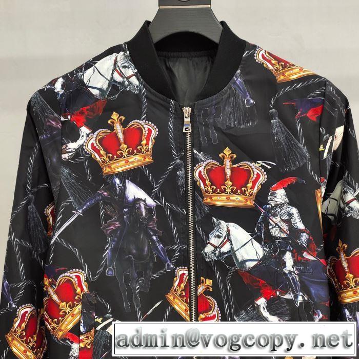2色可選 Dolce&Gabbana ドルチェ＆ガッバーナ ブルゾン秋冬シーズン発売始動 2019秋冬トレンド押さえておきたい