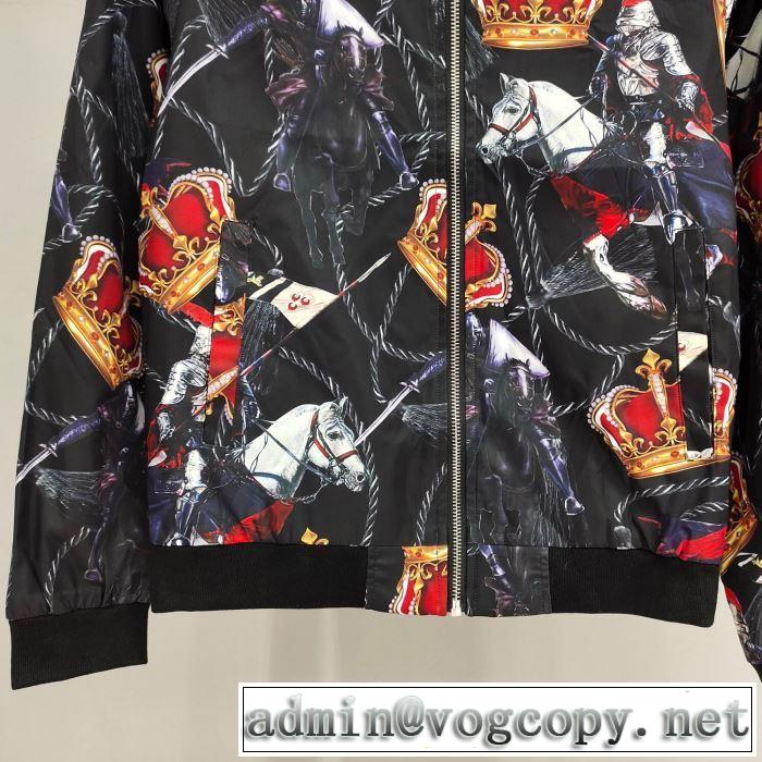 2色可選 Dolce&Gabbana ドルチェ＆ガッバーナ ブルゾン秋冬シーズン発売始動 2019秋冬トレンド押さえておきたい
