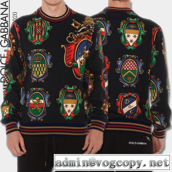 ドルチェ＆ガッバーナ 2019?2020秋冬流行色紹介 プルオーバーパーカー Dolce&Gabbanaこの冬買うべきTOP1を公開