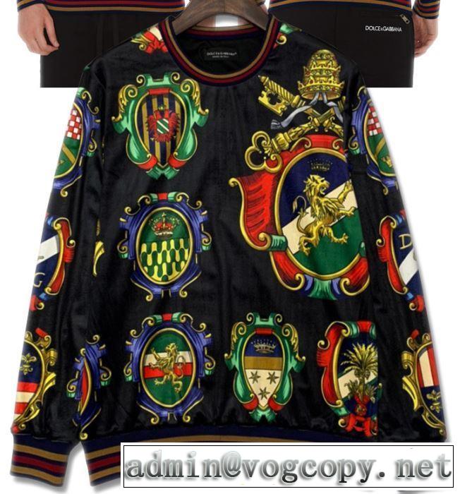 ドルチェ＆ガッバーナ 2019?2020秋冬流行色紹介 プルオーバーパーカー Dolce&Gabbanaこの冬買うべきTOP1を公開