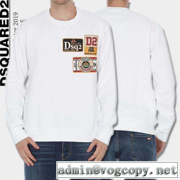 4色可選 DSQUARED2 ディースクエアード プルオーバーパーカー2019-20秋冬取り入れやすい