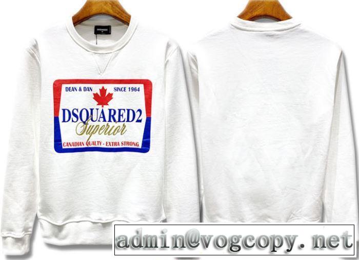 2色可選 DSQUARED2秋にこれがはやりそう ディースクエアード 2019年秋冬に欠かせない プルオーバーパーカー