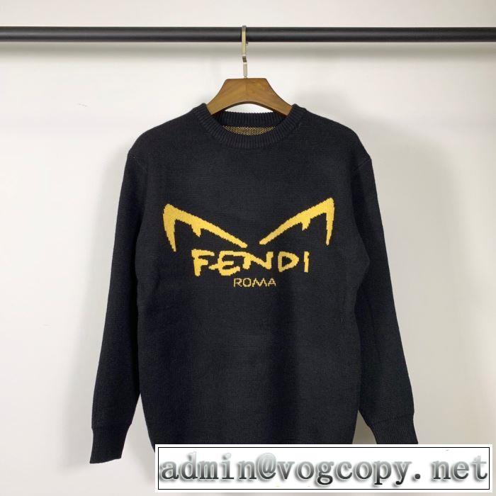 3色可選  手の届きやすい価格帯プルオーバー FENDI フェンディ 2020秋冬流行ファション