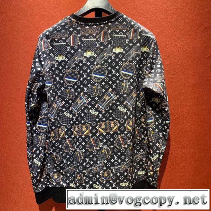 暖かさと軽い着心地を両立させている LOUIS VUITTON ルイ ヴィトン 2019秋冬最安価格新品 プルオーバーパーカー