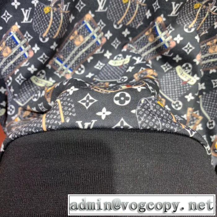 暖かさと軽い着心地を両立させている LOUIS VUITTON ルイ ヴィトン 2019秋冬最安価格新品 プルオーバーパーカー