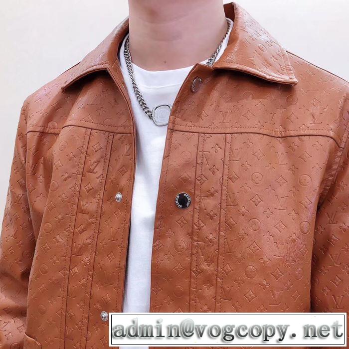 3色可選 大胆なチェックの人気トレンド ブルゾン LOUIS VUITTON 2019新発売大歓迎秋冬新名品 ルイ ヴィトン