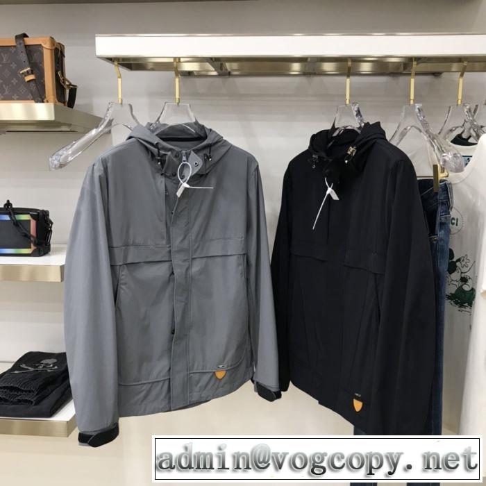 2色可選 取り入れやすい ルイ ヴィトン LOUIS VUITTON 20SSトレンド フード付きコート 上品に着こなせ