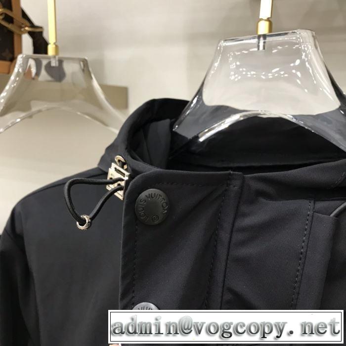 2色可選 取り入れやすい ルイ ヴィトン LOUIS VUITTON 20SSトレンド フード付きコート 上品に着こなせ