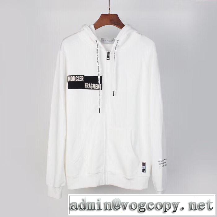 3色可選 MONCLER モンクレール秋冬ムード高まる人気新作 パーカー 2019秋冬憧れのブランドはすすめ