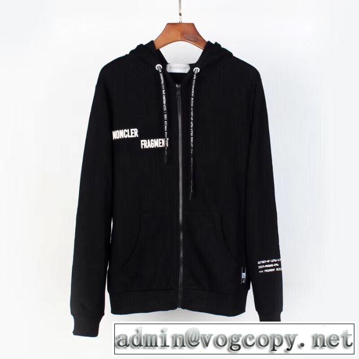 3色可選 MONCLER モンクレール秋冬ムード高まる人気新作 パーカー 2019秋冬憧れのブランドはすすめ
