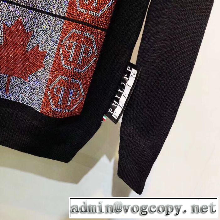 PHILIPP PLEIN フィリッププレイン プルオーバー 2019秋冬新作の相棒を大公開 冬の爆買い定番新作