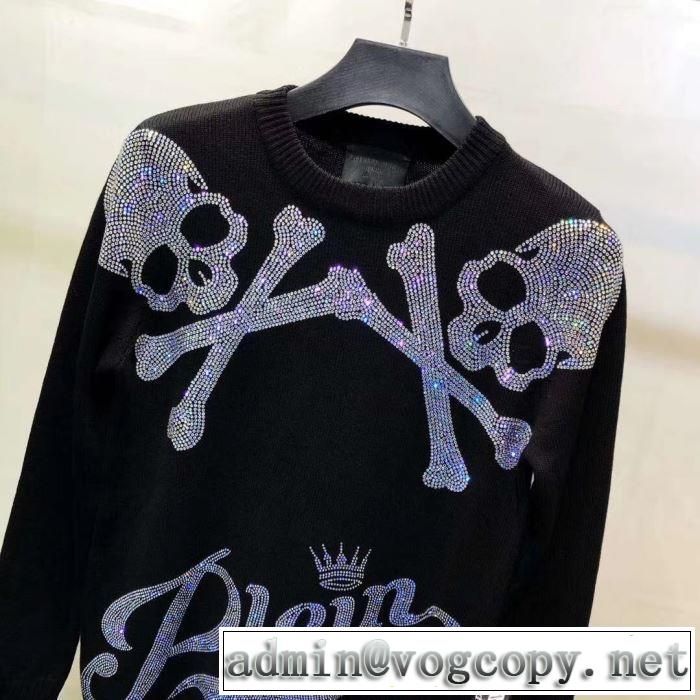 プルオーバー人気ヒット秋冬新作 PHILIPP PLEIN 2019秋冬超話題の新作発売 フィリッププレイン