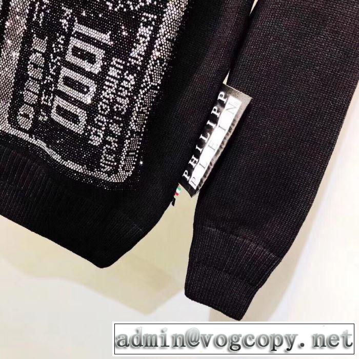 新しい季節に向けの新作をご提案 PHILIPP PLEIN フィリッププレイン プルオーバー 2019秋冬超話題の新作発売