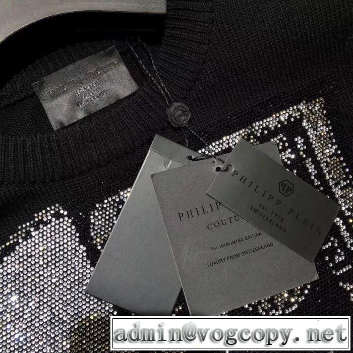 新しい季節に向けの新作をご提案 PHILIPP PLEIN フィリッププレイン プルオーバー 2019秋冬超話題の新作発売