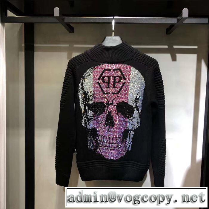 秋冬にお世話になる定番 PHILIPP PLEIN 2019秋冬人気色おすすめ フィリッププレイン プルオーバー