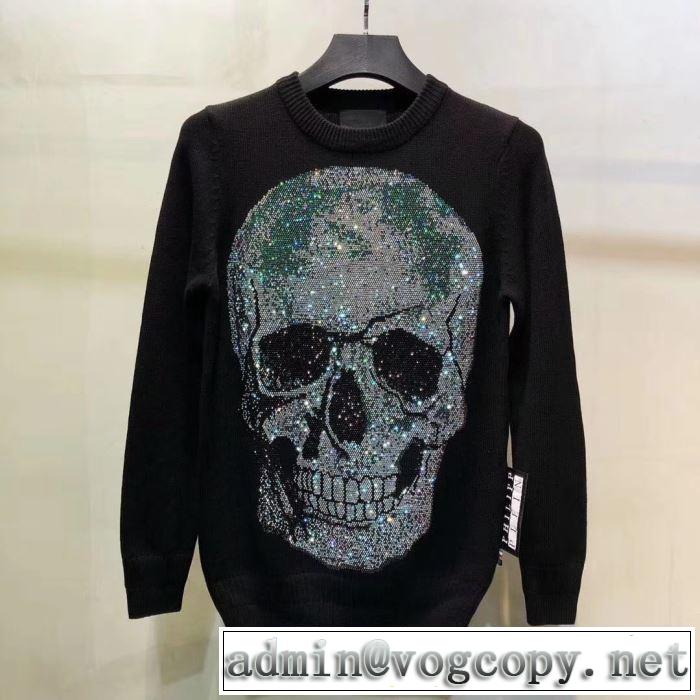 PHILIPP PLEIN 2019秋冬新作の相棒を大公開 フィリッププレイン プルオーバー 急に肌寒くなった時に欲しいNo.1