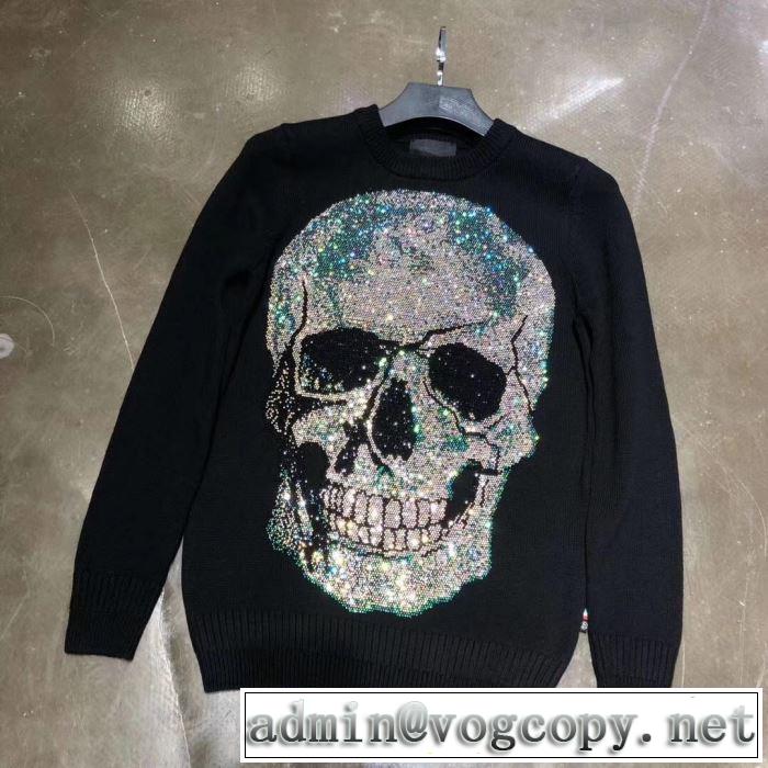 PHILIPP PLEIN 2019秋冬新作の相棒を大公開 フィリッププレイン プルオーバー 急に肌寒くなった時に欲しいNo.1