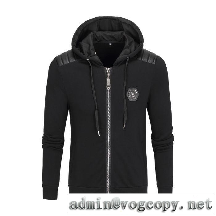 さむい冬にこれ1枚だけで PHILIPP PLEIN フィリッププレイン 2019秋冬憧れのブランドはすすめ 上下セット