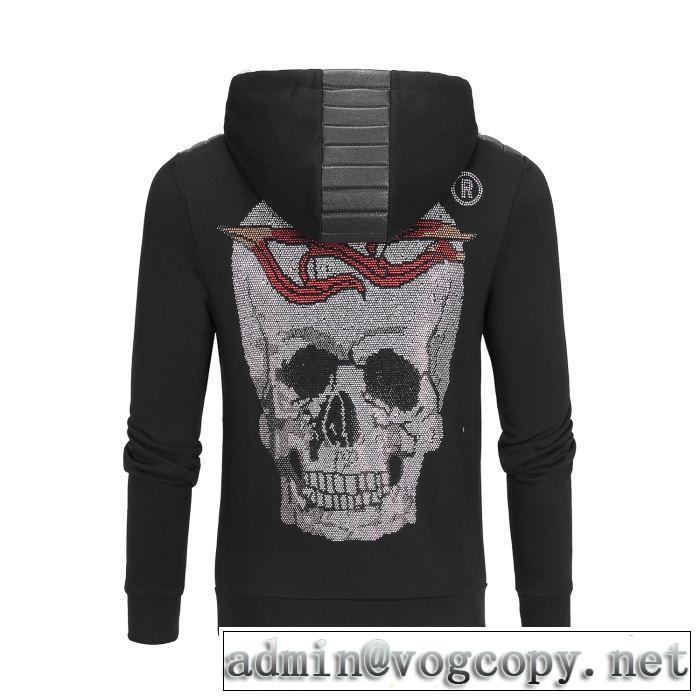 さむい冬にこれ1枚だけで PHILIPP PLEIN フィリッププレイン 2019秋冬憧れのブランドはすすめ 上下セット